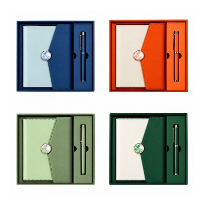 A5 Notebook & Metal Pen Gift Set