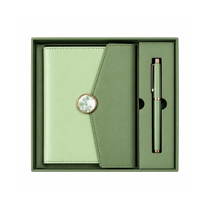 A5 Notebook & Metal Pen Gift Set