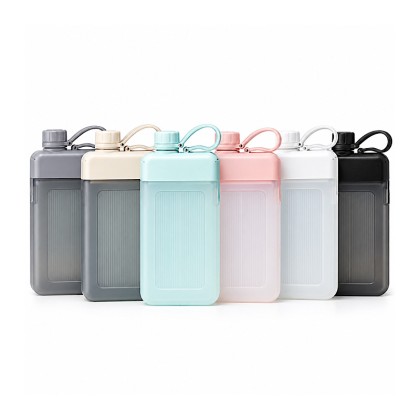 Flat PP Water Bottle