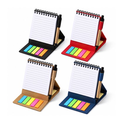 Desktop Memo Notebook with Sticky Notes