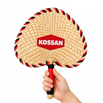 Custom Rattan Hand Fan