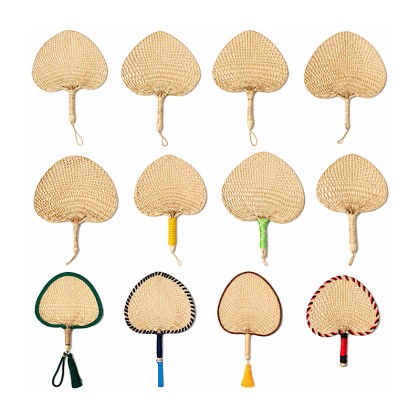 Custom Rattan Hand Fan