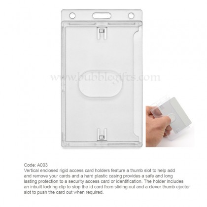 Rigid ID Card Holder