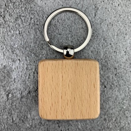 Wood Keychain 