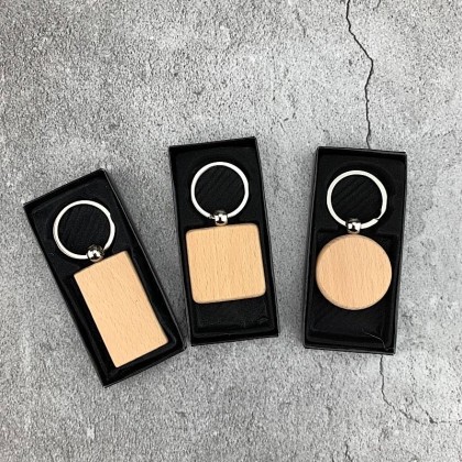 Wood Keychain 