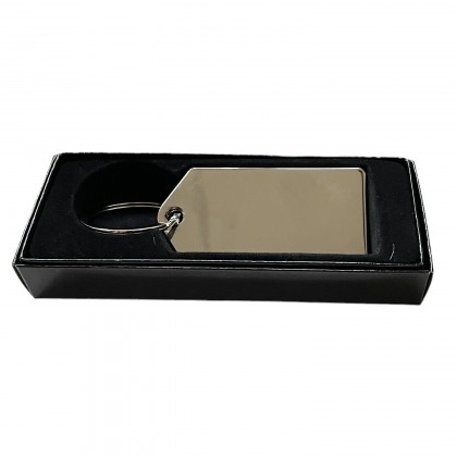 Metal Keychain With Name Tag