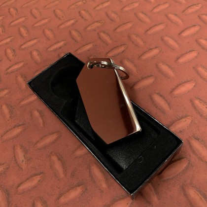 Metal Keychain With Name Tag