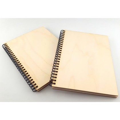 Custom Wooden Notebook Cover