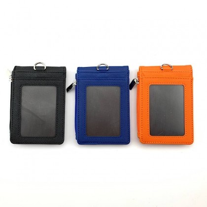 ID PU Pouch Card Holder