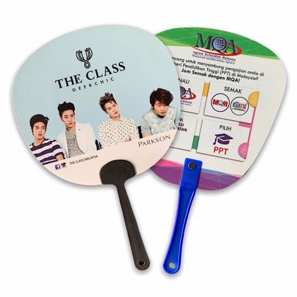 PP PVC Hand Fan