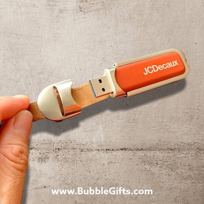 PU Leather Case USB Thumbdrive