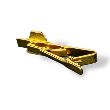 Customizable Professional Metal Tie Clip with Precision Logo Branding