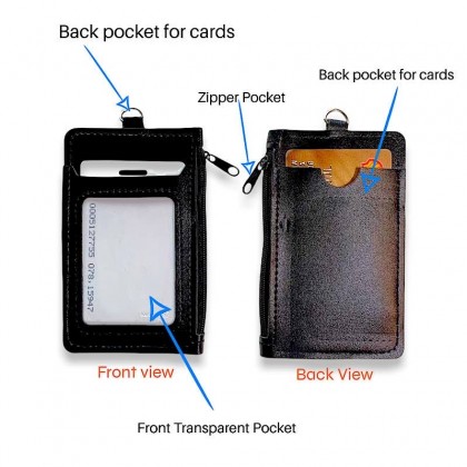 PU Leather ID Pouch