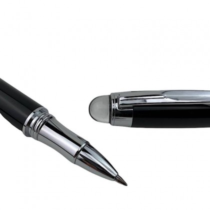 Crystal Globe Metal Pen