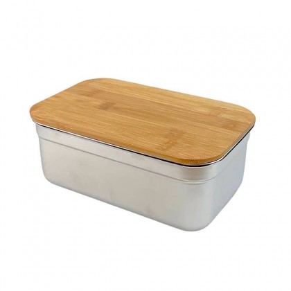 Bamboo Wood Food Container
