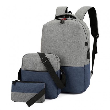 Gadget 3 in 1 Laptop Backpack Set