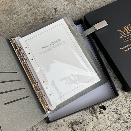 Notebook With USB ThumbDrive & Built In Power Bank