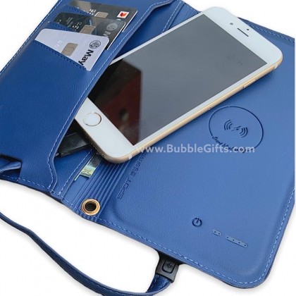 Wireless Mobile Phone Charger Travel Wallet