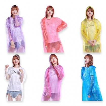 Compress Raincoat Ball Shape With Hook
