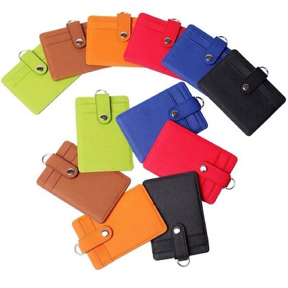 PU ID Pouch Wtth Cards Slot