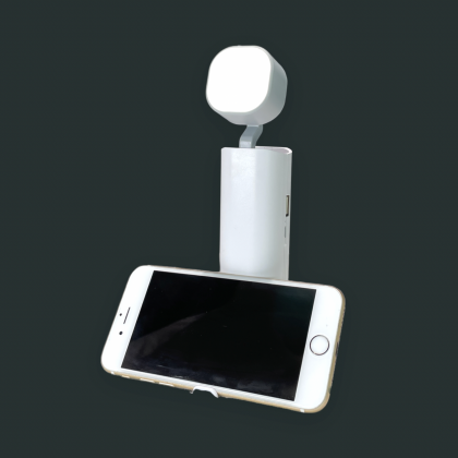 Power Bank With Adjustable LED light