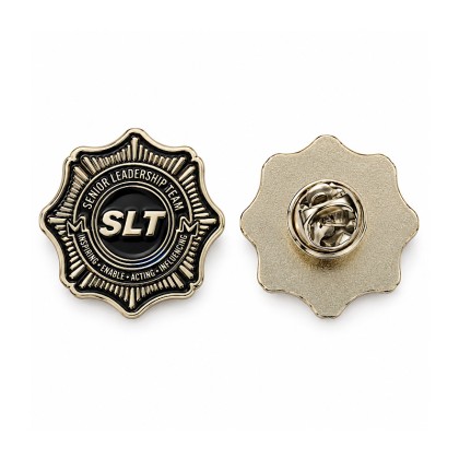 Custom Enamel Metal Leadership Collar Pin