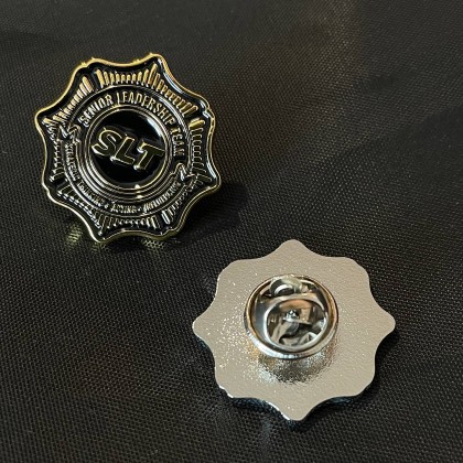 Custom Enamel Metal Leadership Collar Pin