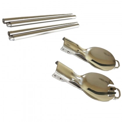 Stainless Steel Cutlery Set With Pouch