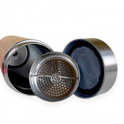 Bamboo Stainless Steel Bottle