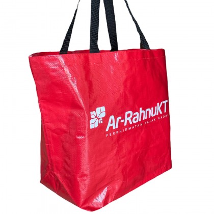 Custom Made PP Woven Grocery Bag