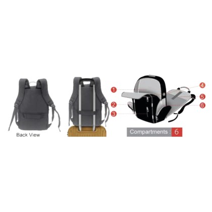Anti Theft Laptop Back Pack