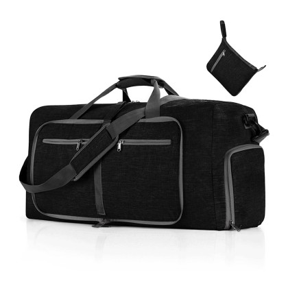 Foldable Travel Bag With Shoe Compartment