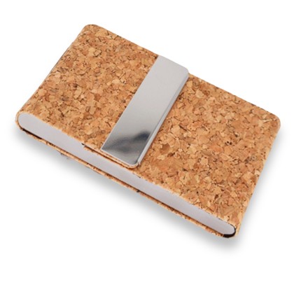 Cork Business Card Case