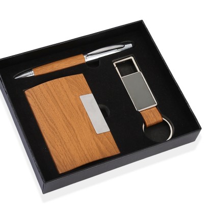 Elegant Business Gifts Set Name Card With Pen