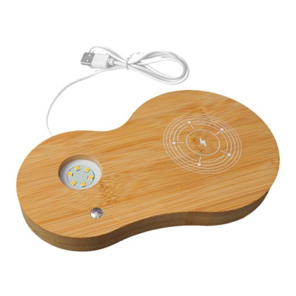Bamboo Business Gifts Set With Phone Charger