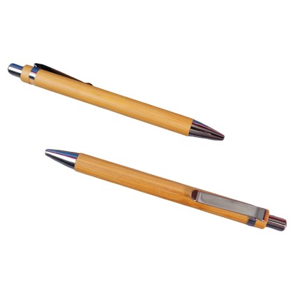 Bamboo Business Gifts Set With Phone Charger