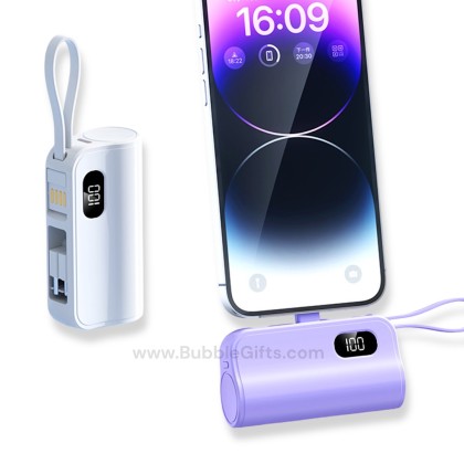 High-Capacity Portable Power Bank for Corporate Promotions