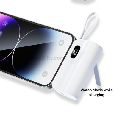 High-Capacity Portable Power Bank for Corporate Promotions