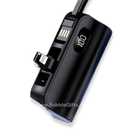 High-Capacity Portable Power Bank for Corporate Promotions