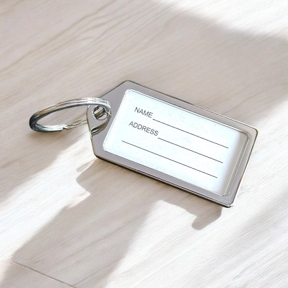 Stainless Steel Luggage Name Tag