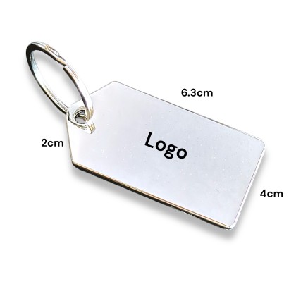 Stainless Steel Luggage Name Tag