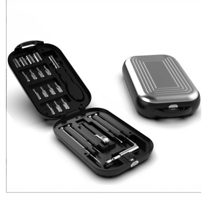 Multifunction Tools Box Set with Aluminum Casing – Custom Promotional Gift