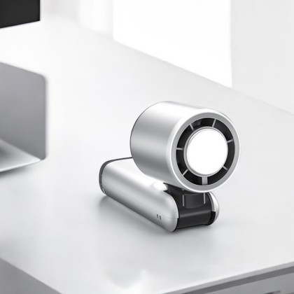 Portable Turbo Speed Mini Fan – 4000mAh, Fast Charging, Wearable & Desktop Use