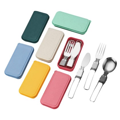 Premium Travel Cutlery Set With Box