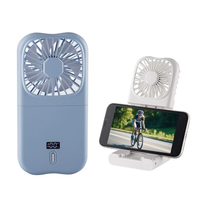 4-in-1 Rechargeable Neck Fan & Phone Stand – The Ultimate Promotional Gift