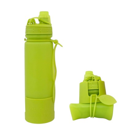 500ml Foldable PP Sports Bottle – Custom Logo Corporate Gift