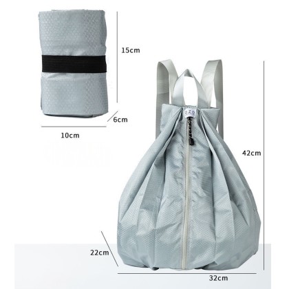 Custom Foldable Nylon Multipurpose Carry Bag | Durable, Portable, and Logo-Printed for Company Events 