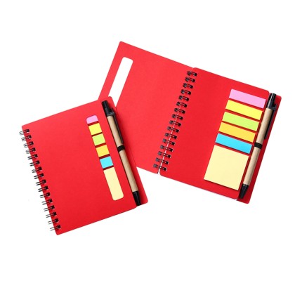 Custom Sticky Notepad Set with Pen – Ruled Notepad, Rectangular & Square Sticky Notes