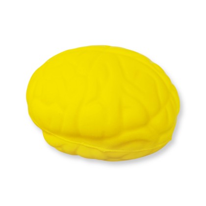 Brain Shape Stress Ball — Custom Logo Print 