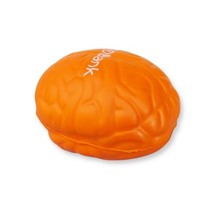 Brain Shape Stress Ball — Custom Logo Print 
